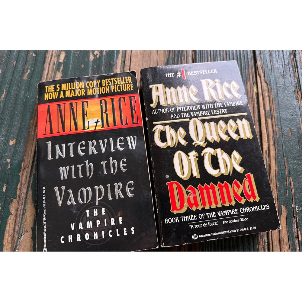 Anne Rice Vampire Chronicles Interview with the Vampire Queen of the Damned Set